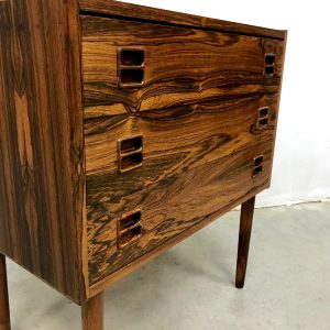 Design Deens vintage ladekast kast vintage Rosewood Danish cabinet