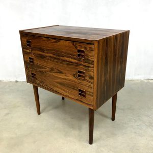 Ladekast vintage Rosewood chest of drawers design Danish Deens