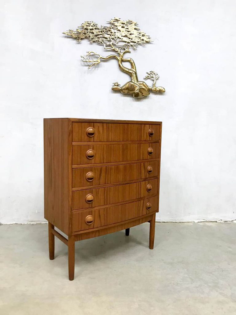Vintage Danish design chest of drawers ladekast Kai Kristiansen