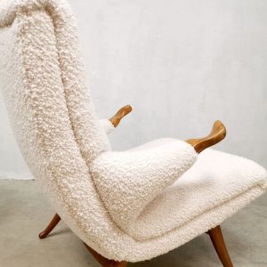 vintage papa bear chair midcentury modern design Scandinavian Danish