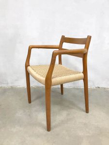 midcentury design chairs stoelen Niels O Moller Scandinavian design