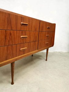 midcentury Danish dressing table chest of drawers teak ladekast