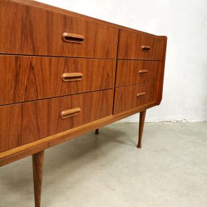 midcentury Danish dressing table chest of drawers teak ladekast