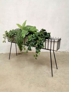 Vintage design wire plant stand plantenstandaard minimalism