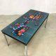 Vintage design tile table coffee table tegel tafel salontafel Adri