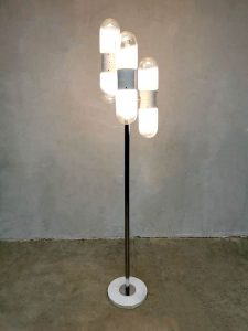 Vintage floor lamp vloerlamp Murano Glass Carlo Nason Mazzega