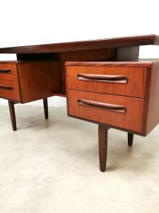 midcentury modern vintage desk Victor Wilkins G plan vintage design