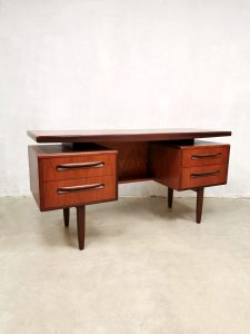 vintage desk G plan bureau Victor Wilkins mid century