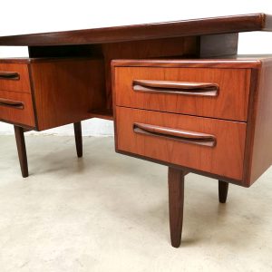 midcentury modern vintage desk Victor Wilkins G plan vintage design