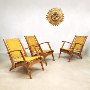 Vintage design Italian klapstoelen pool chairs folding beach chairs