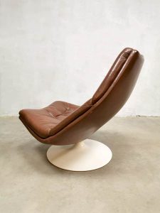 Vintage draaifauteuil Artifort swivel chair fauteuil F511 Geoffrey Harcourt
