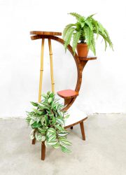Vintage retro fifties plant stand plantentafel bijzettafel