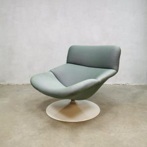 vintage swivel chair Artifort Geoffrey Harcourt F518 fauteuil lounge chair