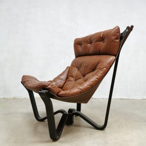 midcentury design fauteuil lounge chair Norway Jim Myrstad Viking chair