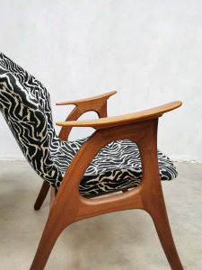 Vintage midcentury arm chair fauteuils Aage Christiansen for Erhardsen & Andersen 1960