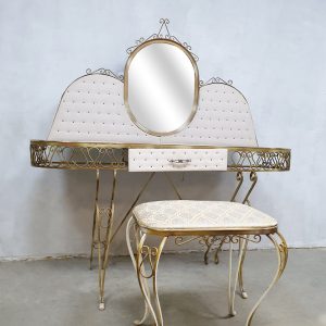 Vintage design kaptafel dressing table