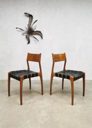 Chairs Danish design stoel Deens vintage Midcentury modern eetkamerstoel