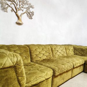 vintage design lounge bank velvet modular sofa Laausser