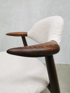 vintage Hulmefa Tijsseling koehoorn stoelen cowhorn chairs