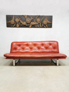leather sofa bank Artifort Kho Liang ie
