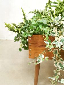 midcentury design plantenbak plant stand