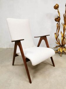 Midcentury Webe Louis van Teeffelen armchair fauteuil Dutch design