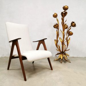 Vintage Dutch design armchair fauteuil Webe Louis van Teeffelen