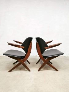Pelican scissor Webe van Teeffelen fauteuil lounge chairs