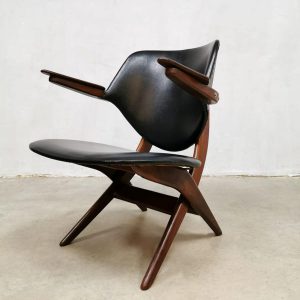 Armchair easy chair lounge fauteuil Pelican Webe Louis van Teeffelen vintage