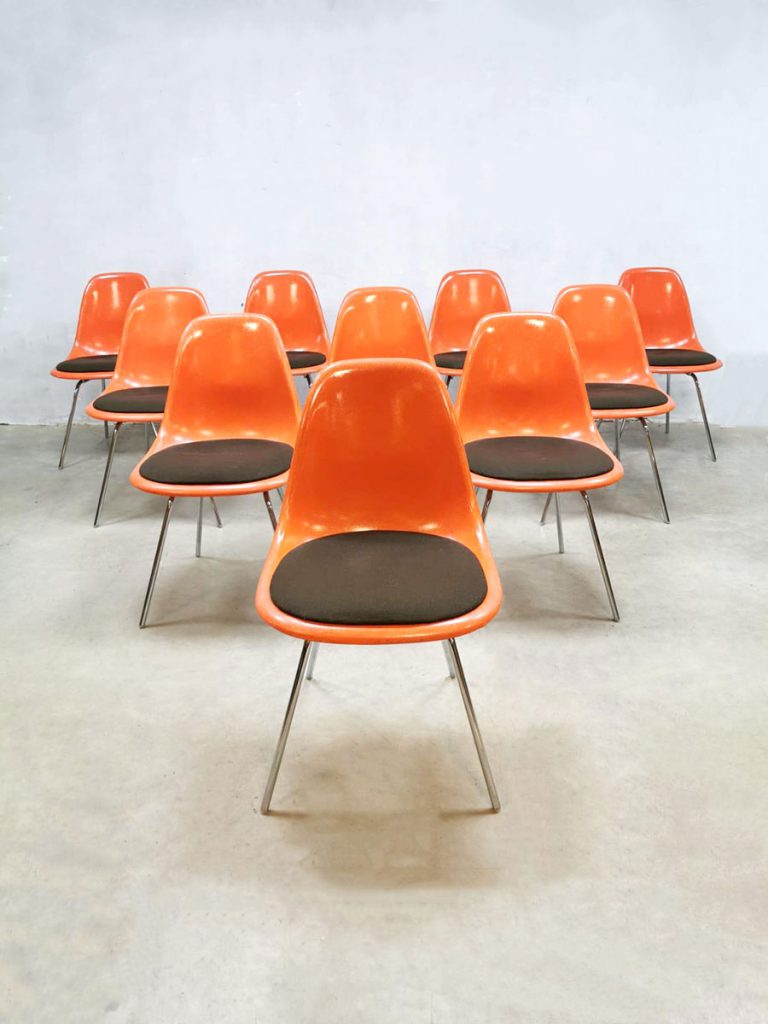Vintage DSX dining chairs eetkamerstoelen Eames Herman Miller