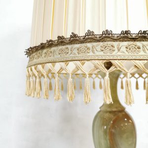 Vintage onyx marble table lamp tafel lamp Hollywood regency style