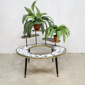 Vintage plant stand planter 'Mosaic paradise'
