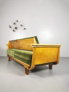 Pastoe MB01 sofa Dutch vintage Cees Braakman bank design velvet
