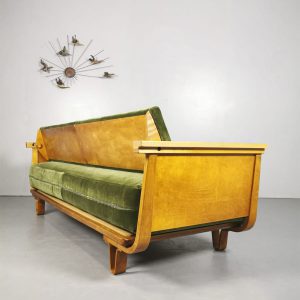 Pastoe MB01 sofa Dutch vintage Cees Braakman bank design velvet