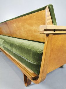 Cees Braakman sofa design vintage Dutch Pastoe velvet MB01 sofa