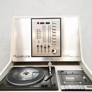 plantenspeler stereo luxus commander platenspeler 1974 radio