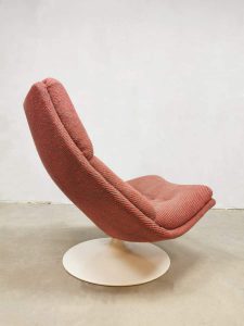 Vintage swivel chair draai fauteuil Artifort Geoffrey Harcourt