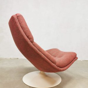 Vintage swivel chair draai fauteuil Artifort Geoffrey Harcourt