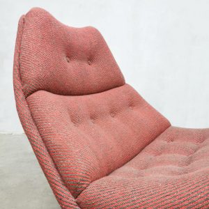 midcentury Dutch design swivel chair draaifauteuil Harcourt