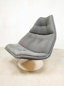 Vintage swivel chair draai fauteuil Artifort Geoffrey Harcourt