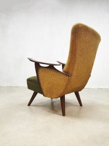 Vintage Deense armchair lounge chair Scandinavian style sixties