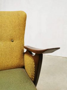 Vintage Deense armchair lounge chair Scandinavian style sixties