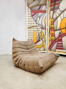 Vintage lounge stoel eenzitter modular chair Togo Ligne Roset M.Ducaroy