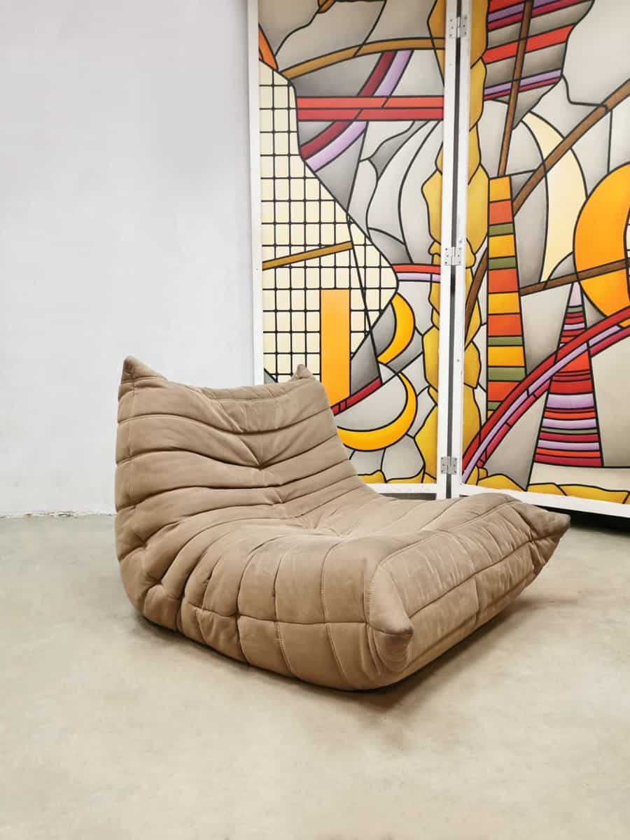 roltrap Nieuwsgierigheid Eenheid Vintage lounge stoel eenzitter modular chair Togo Ligne Roset M.Ducaroy |  Bestwelhip