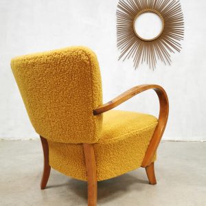 art deco lounge chairs armchair fauteuil Jindrich Halabala