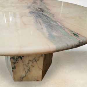 Italiaans midcentury eetkamertafel design dining table marble Italian