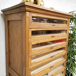 vintage industrial cabinet chest of drawers antique ladekast antiek