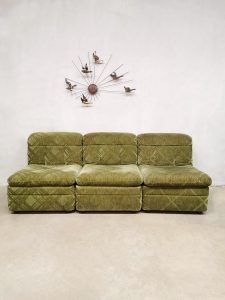 Modulaire bank vintage sixties elementen sofa modular jaren 60 design