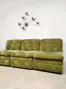 Vintage modular sofa modulaire lounge bank