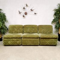 Sixties sofa bank elementen elements vintage design modular modulair midcentury